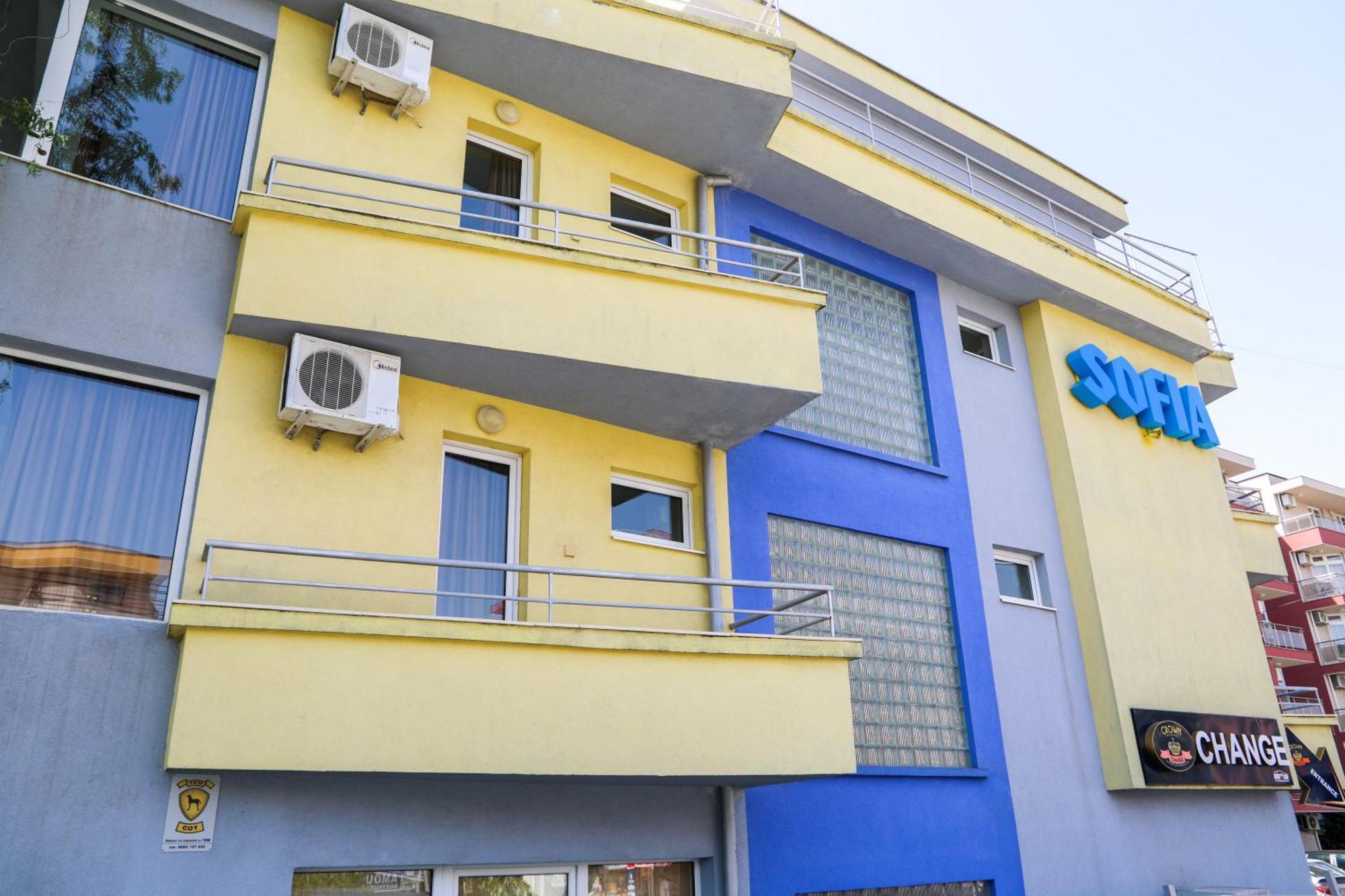 Hotel Sofia Beach Nesebar Esterno foto